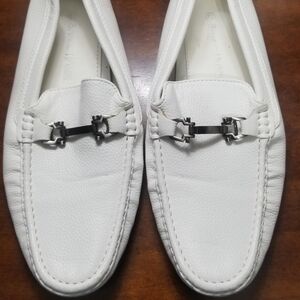 MEN'S LEATHER PENNY LOAFERS MOCCASINS SZ.12